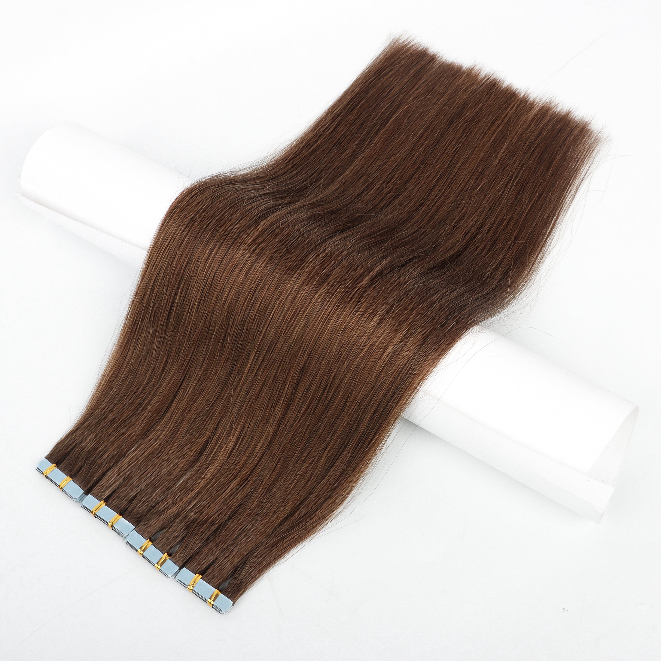Tape-Extensions dunkles Aschbraun Nr.3