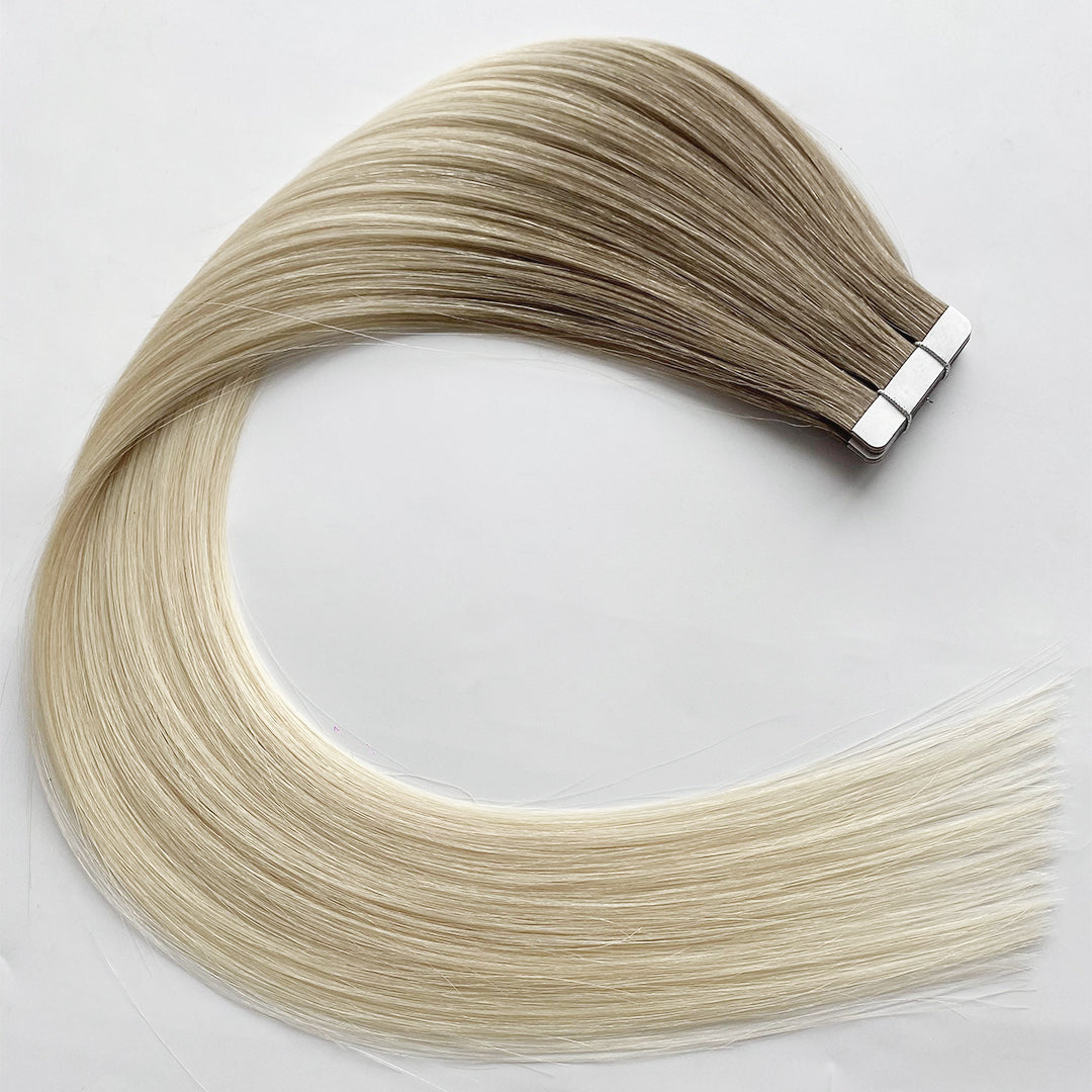 Tape-Extensions Frozen Vanilla Ombre
