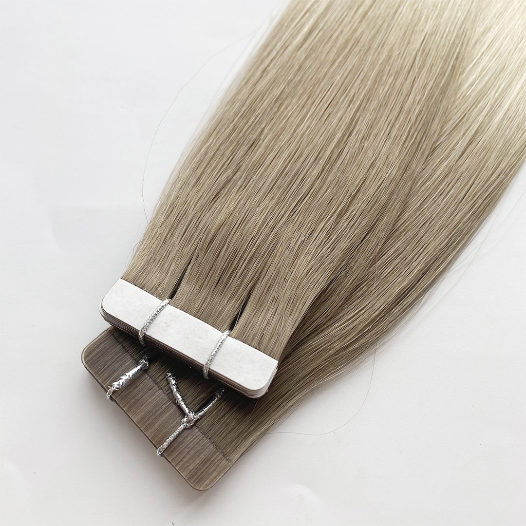 Tape-Extensions Frozen Vanilla Ombre
