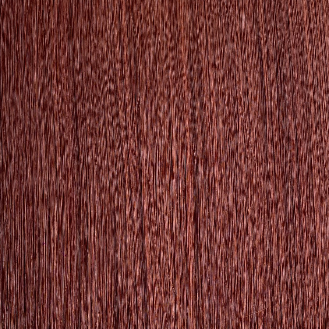 Tape-Extensions Mahagonibraun Nr.33