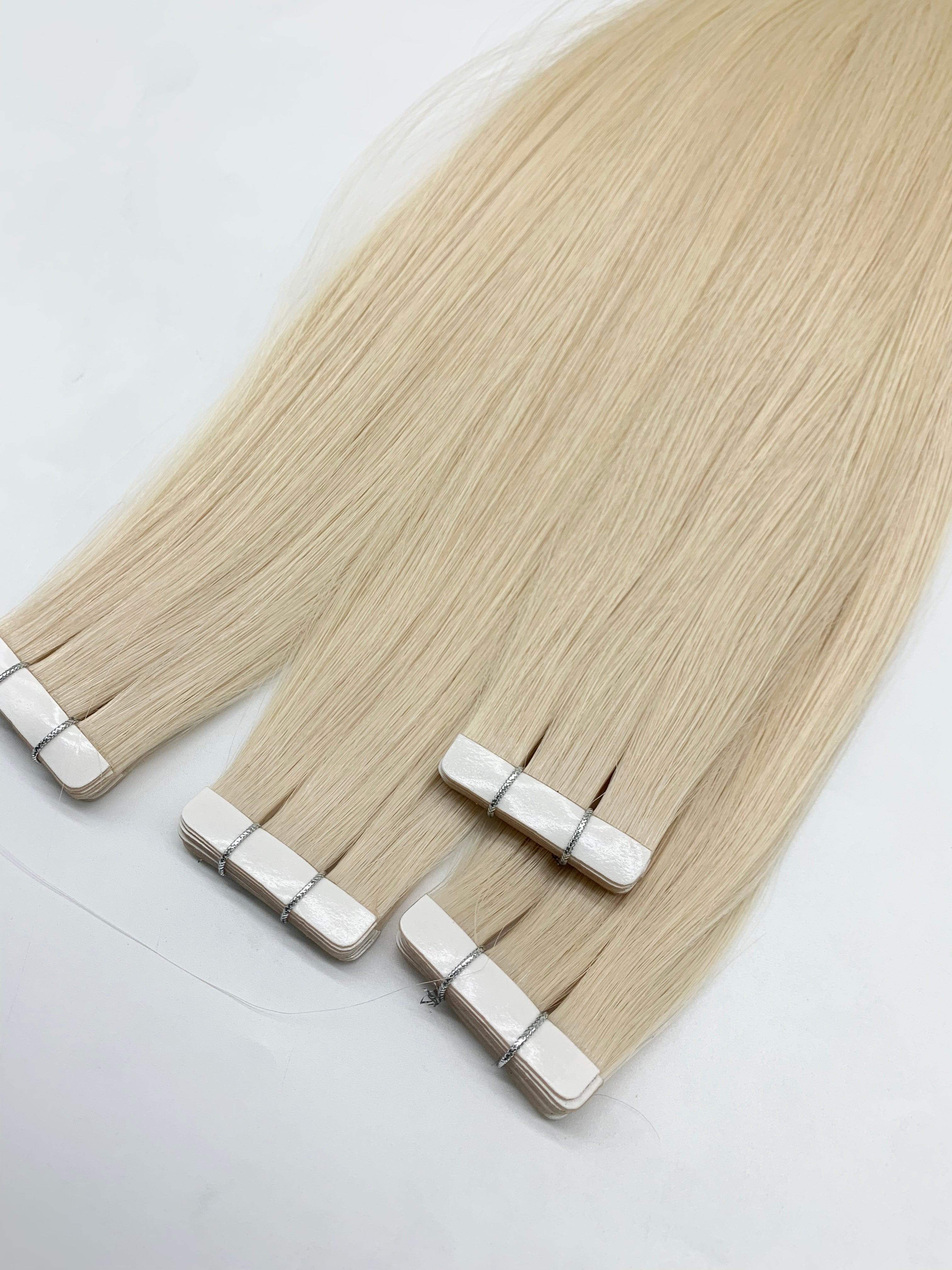 Tape-Extensions helles Goldblond Nr. 60A