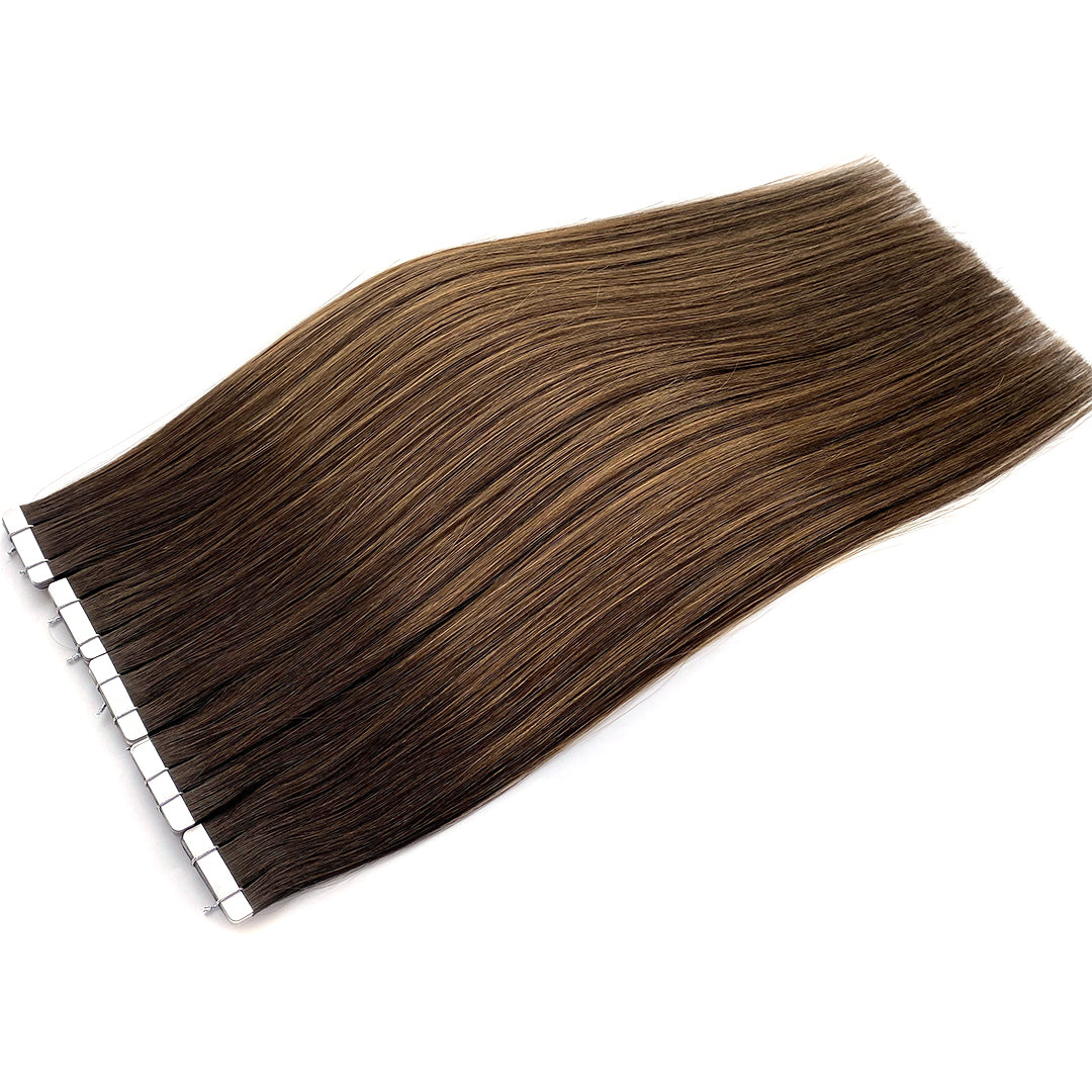 Tape-Extensions Hazelnut Glow