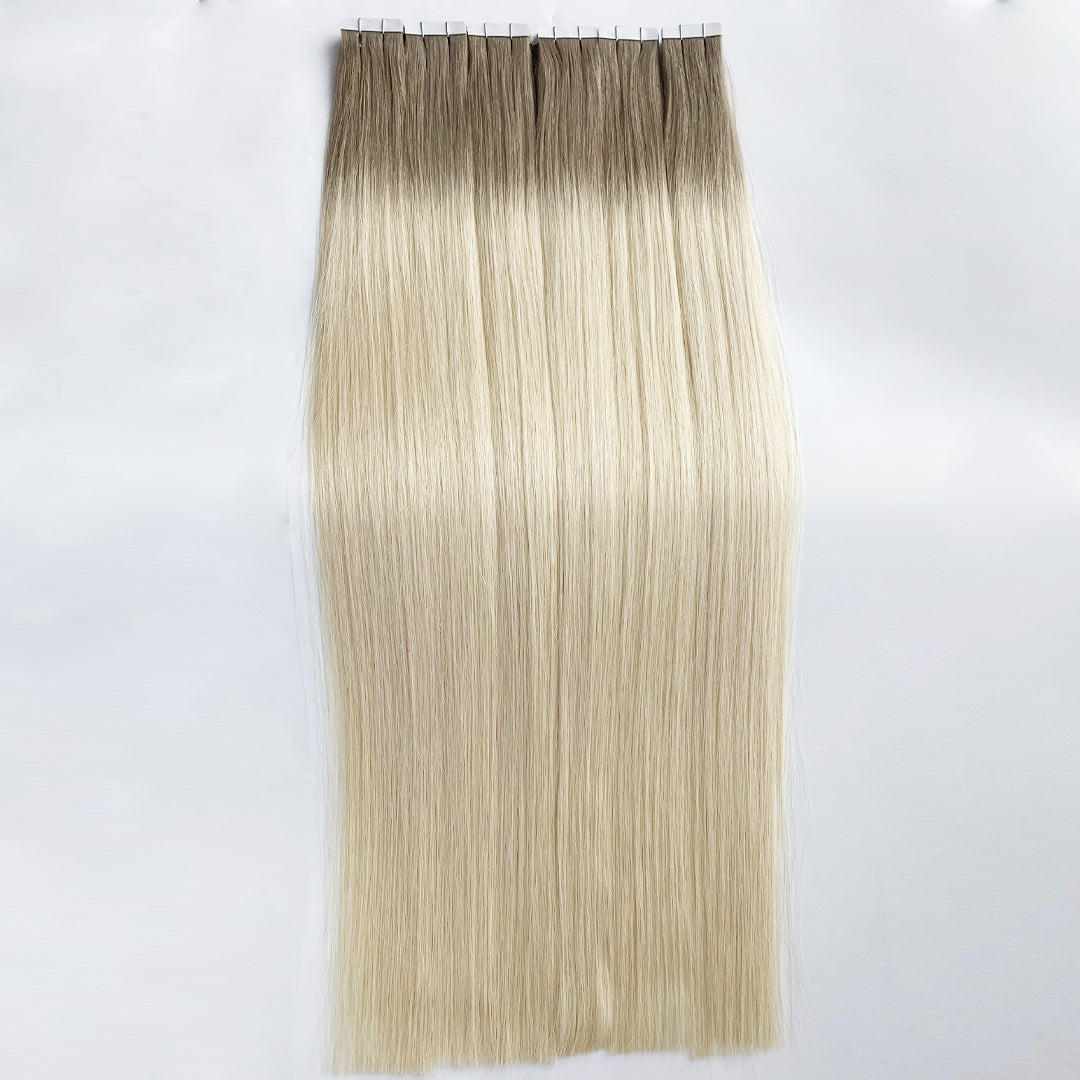 Tape-Extensions Frozen Vanilla Ombre