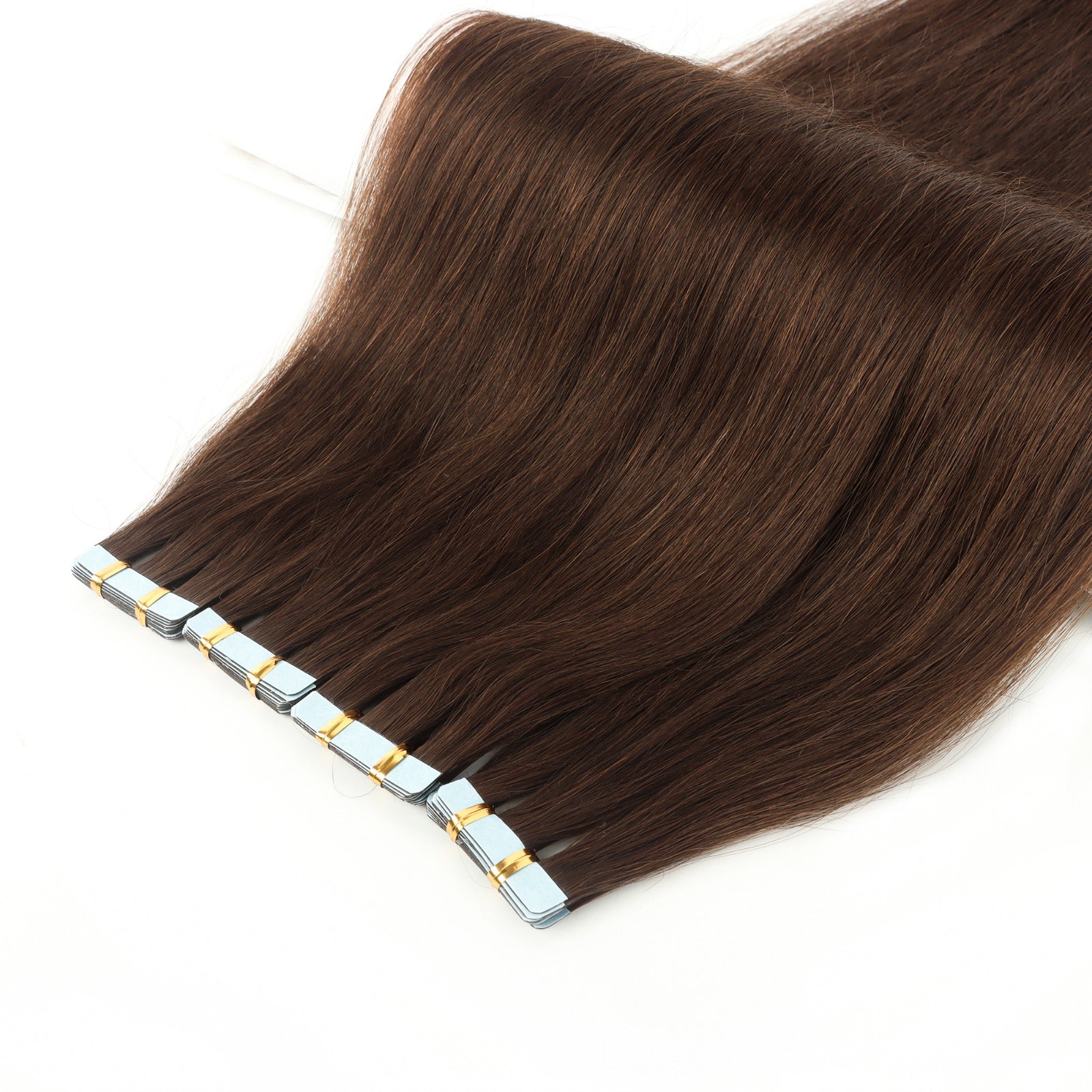 Tape-Extensions Mokkabraun Nr.4
