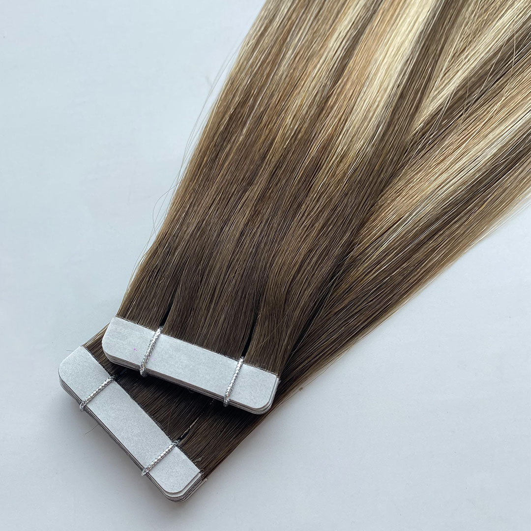 Tape-Extensions Mocca Balayage