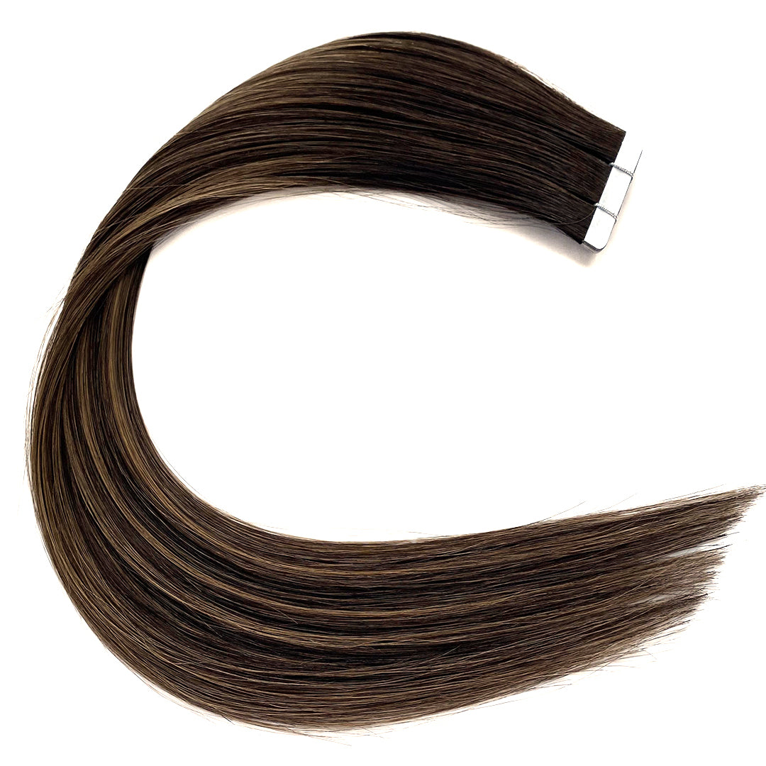 Tape-Extensions Hazelnut Glow